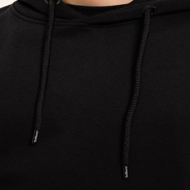resources of Men’s Classic Black Pullover Hoodie with Kangaroo Pocket | Custom Streetwear & Casual Apparel OEM Manufacturer exporters
