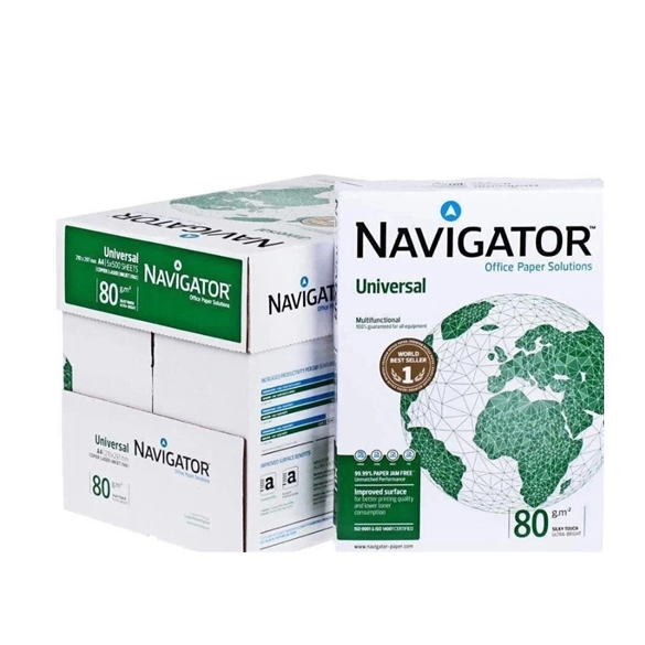 resources of A4 Navigator Copy Paper 70gsm, 75gsm, 80gsm exporters