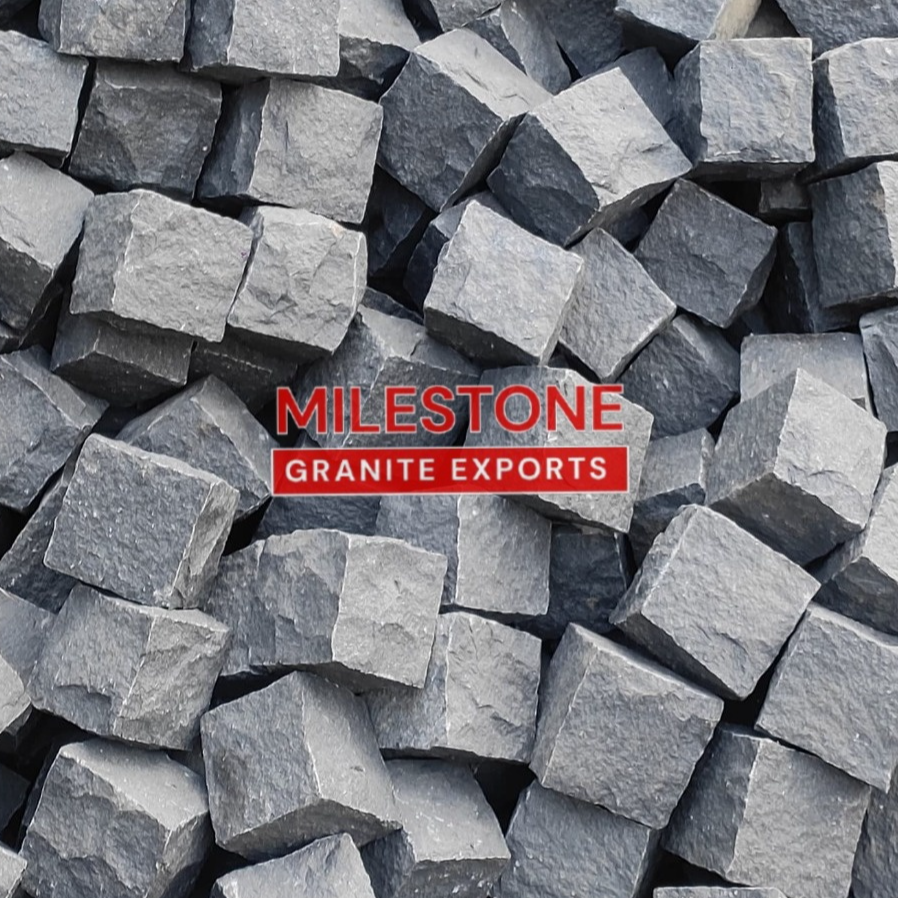 resources of Black Granite Cobblestone exporters