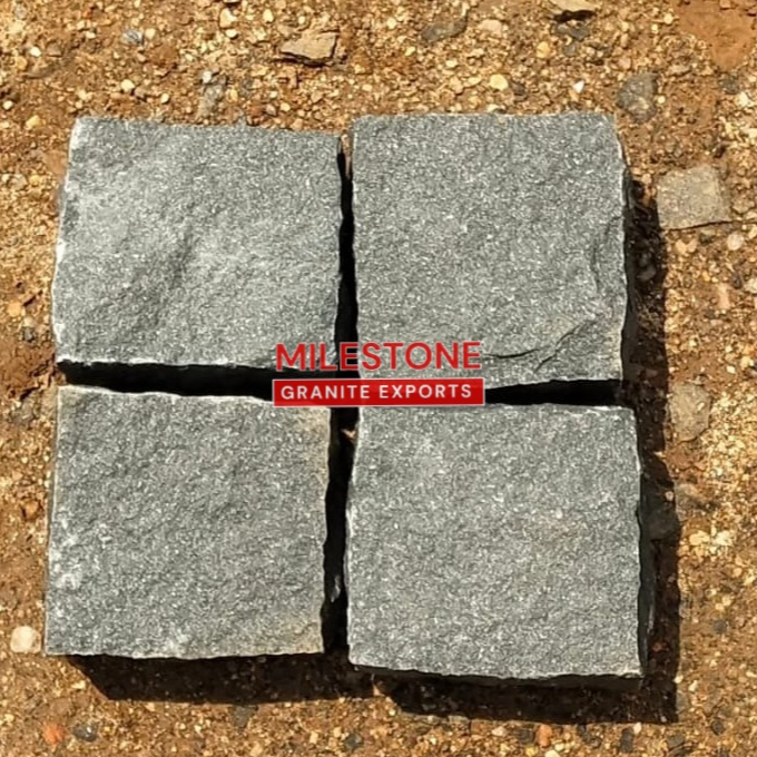 resources of Black Granite Cobblestone exporters