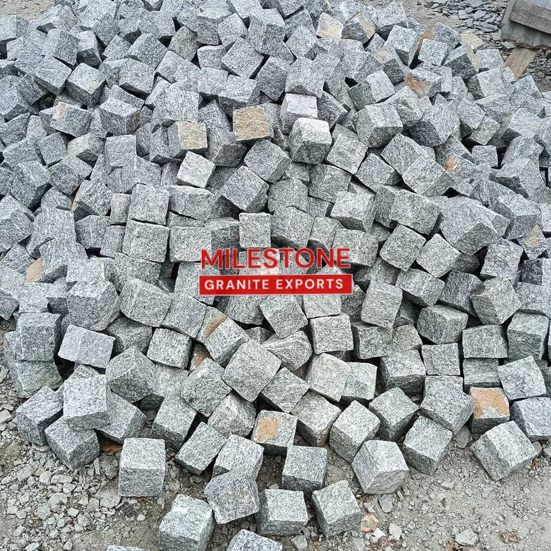 resources of Grey Granite Cobblestone exporters