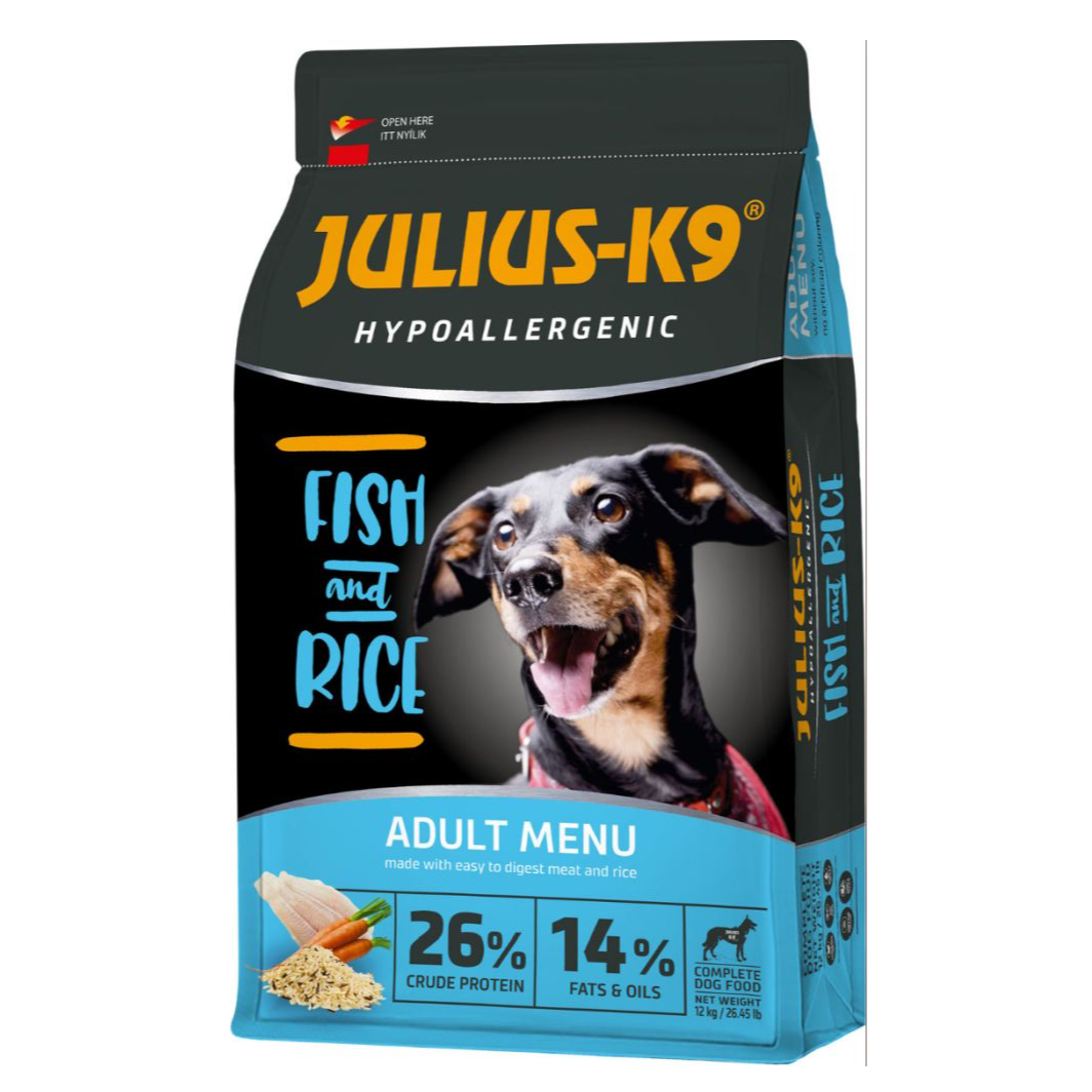 resources of JULIUS-K9 ADULT HYPOALLERGENIC DOG DRY FOOD, Fish, Rice, 12 kg exporters