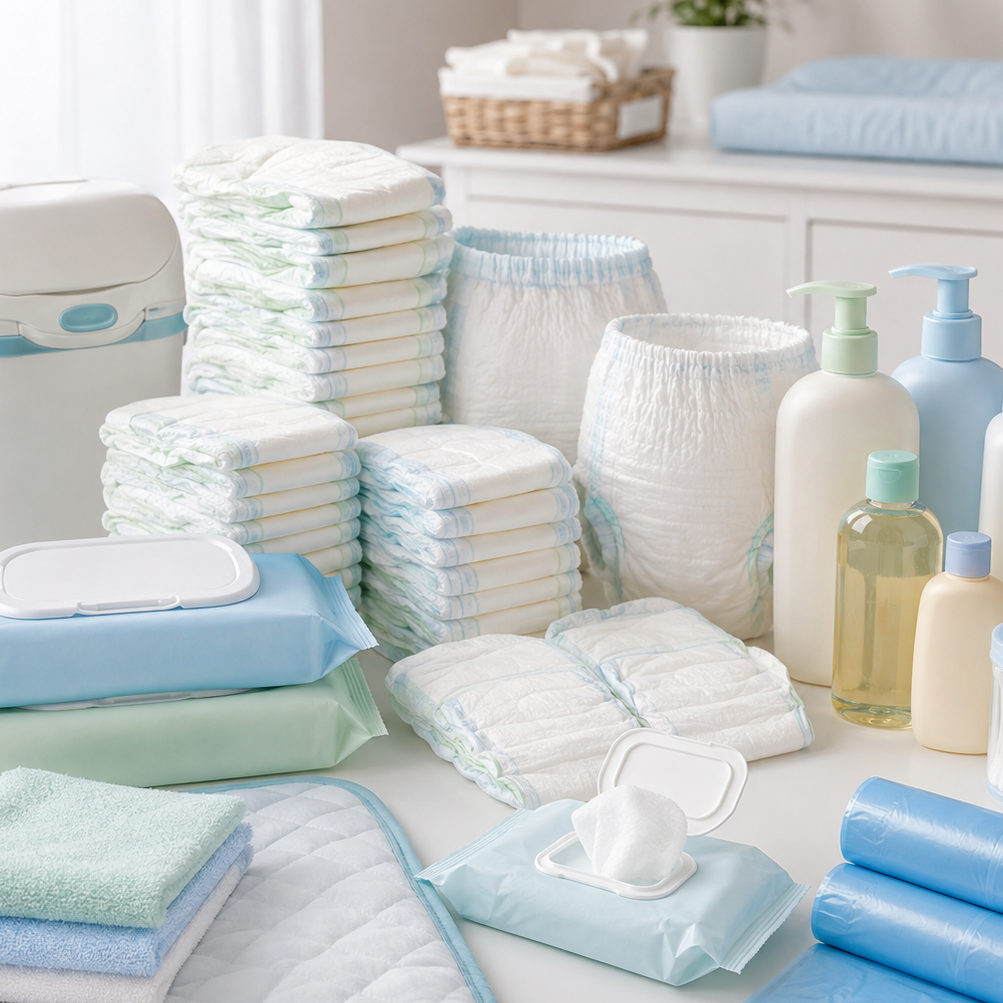resources of Diapers, Sanitary Napkins & Personal Hygiene Products exporters