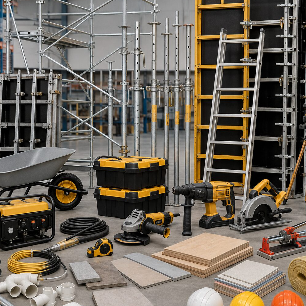 resources of Construction Materials, Machinery & Site Equipment exporters