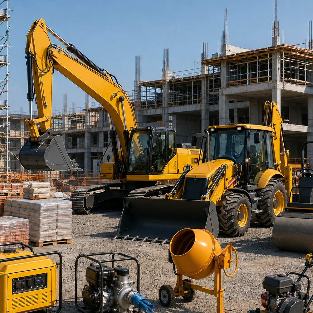 resources of Construction Materials, Machinery & Site Equipment exporters