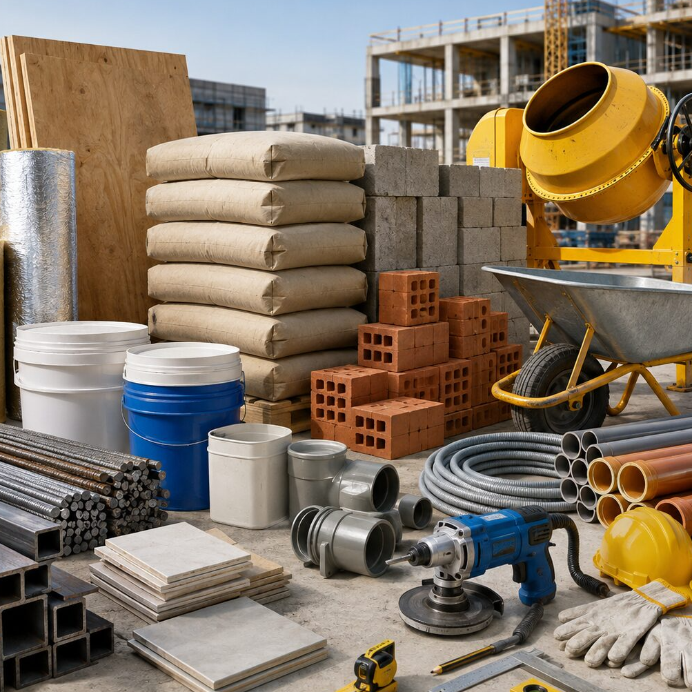 resources of Construction Materials, Machinery & Site Equipment exporters